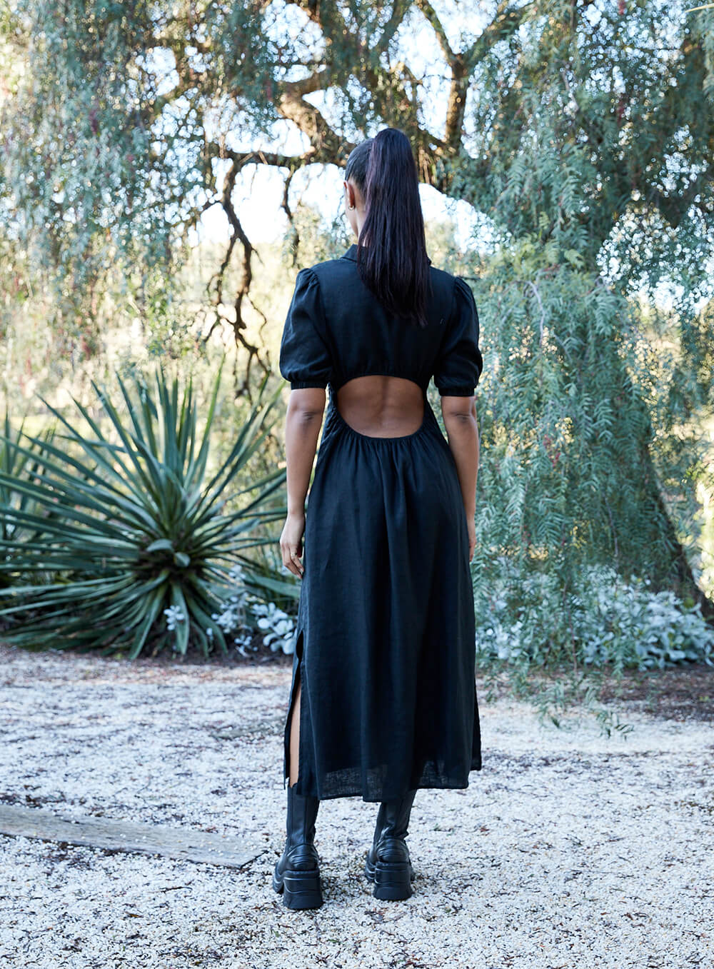 Addison Dress-Black