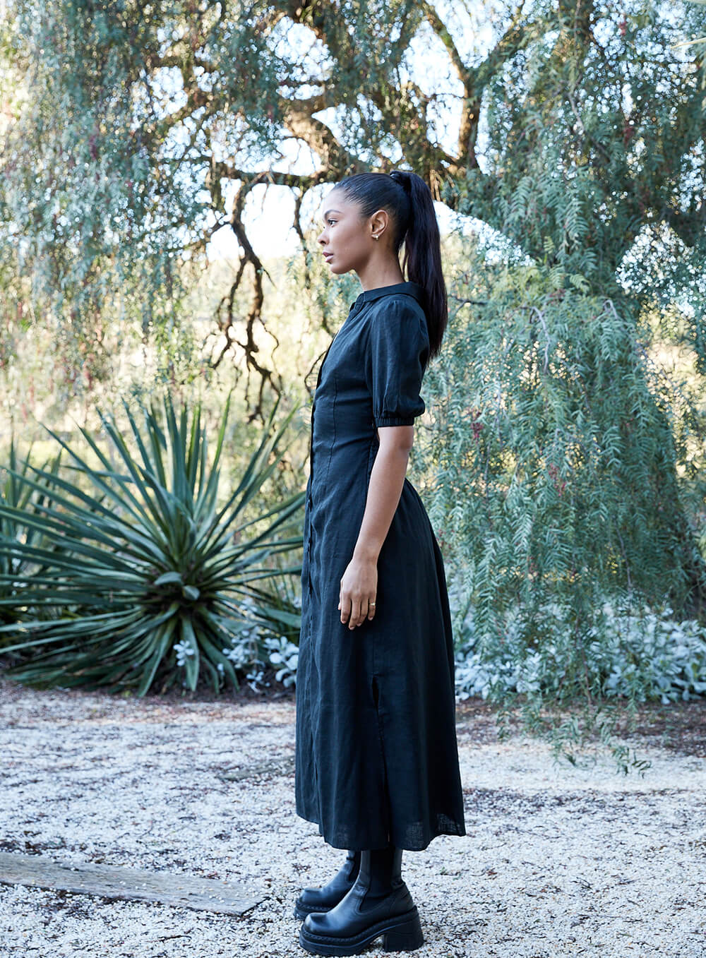 Addison Dress-Black