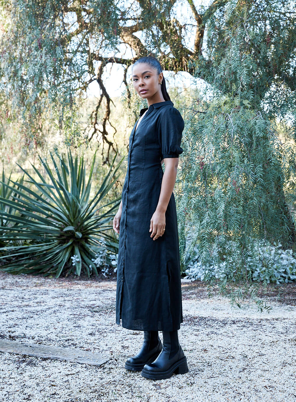 Addison Dress-Black