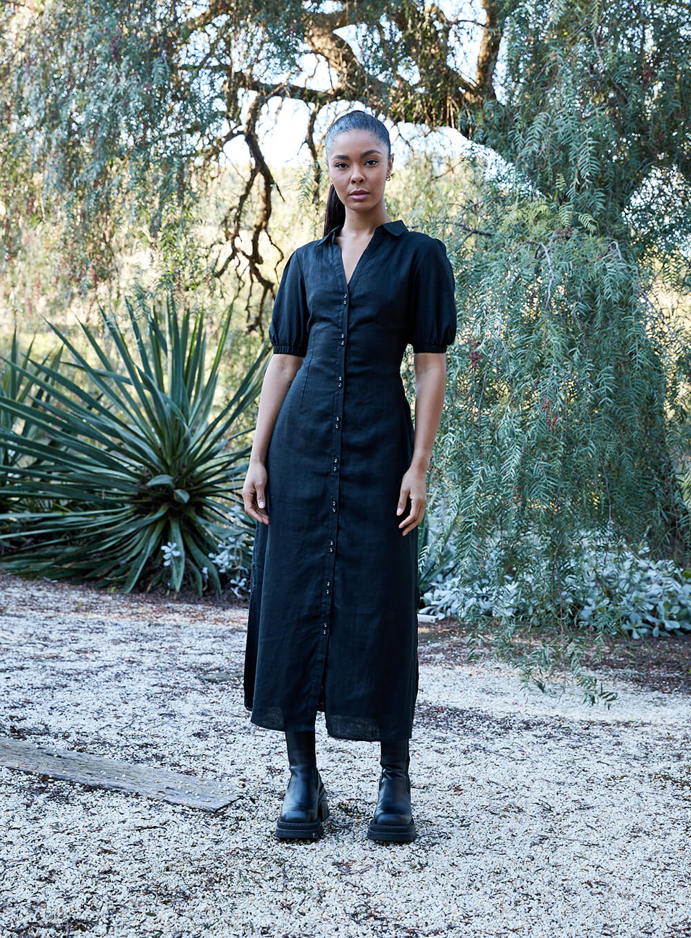 Addison Dress-Black