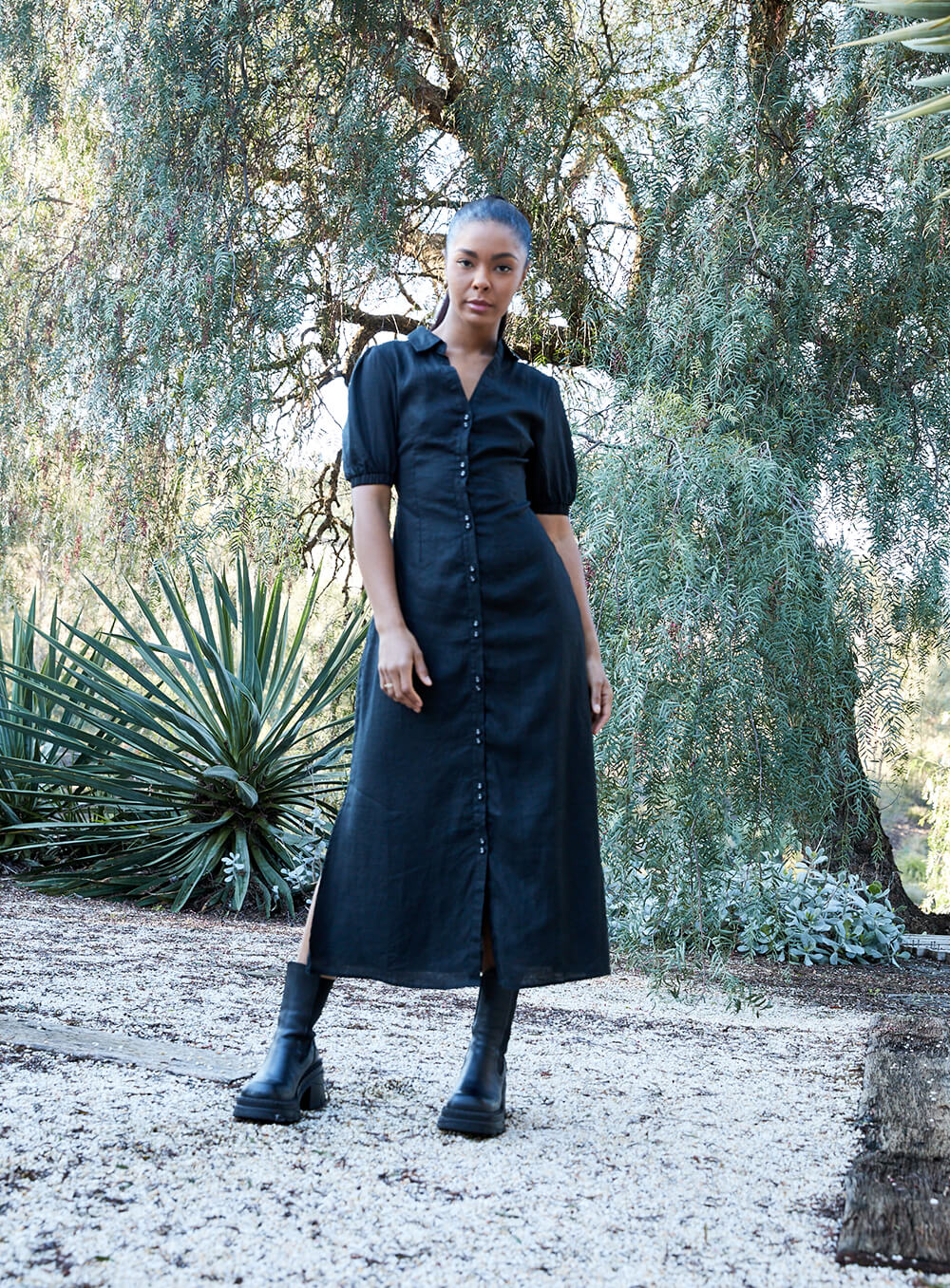 Addison Dress-Black