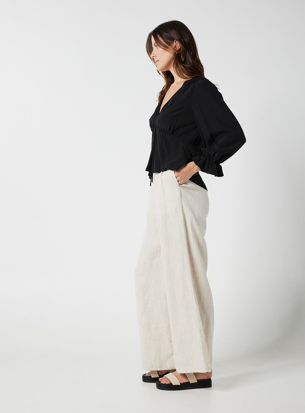 Beatrice Top-Black