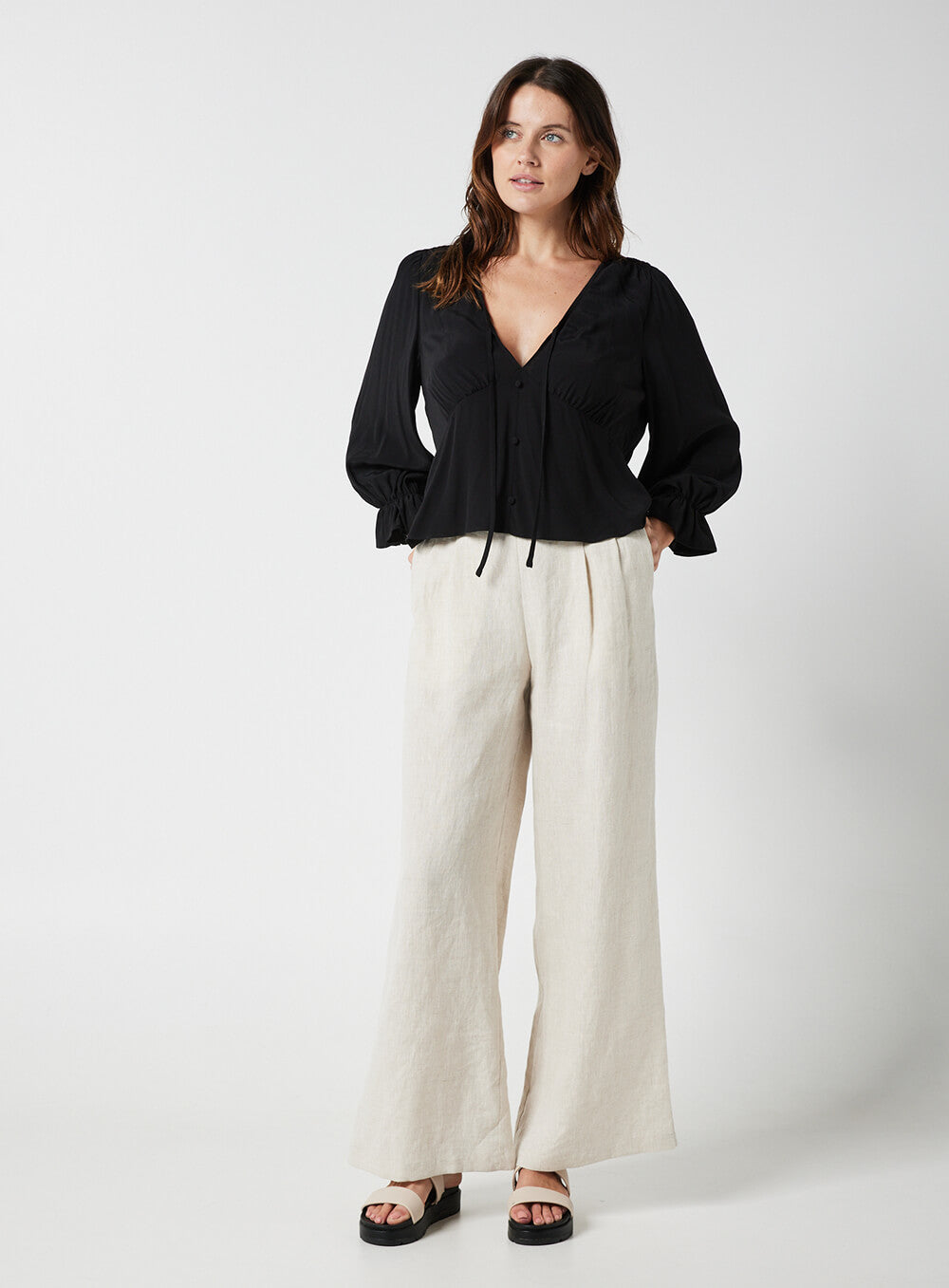 Beatrice Top-Black