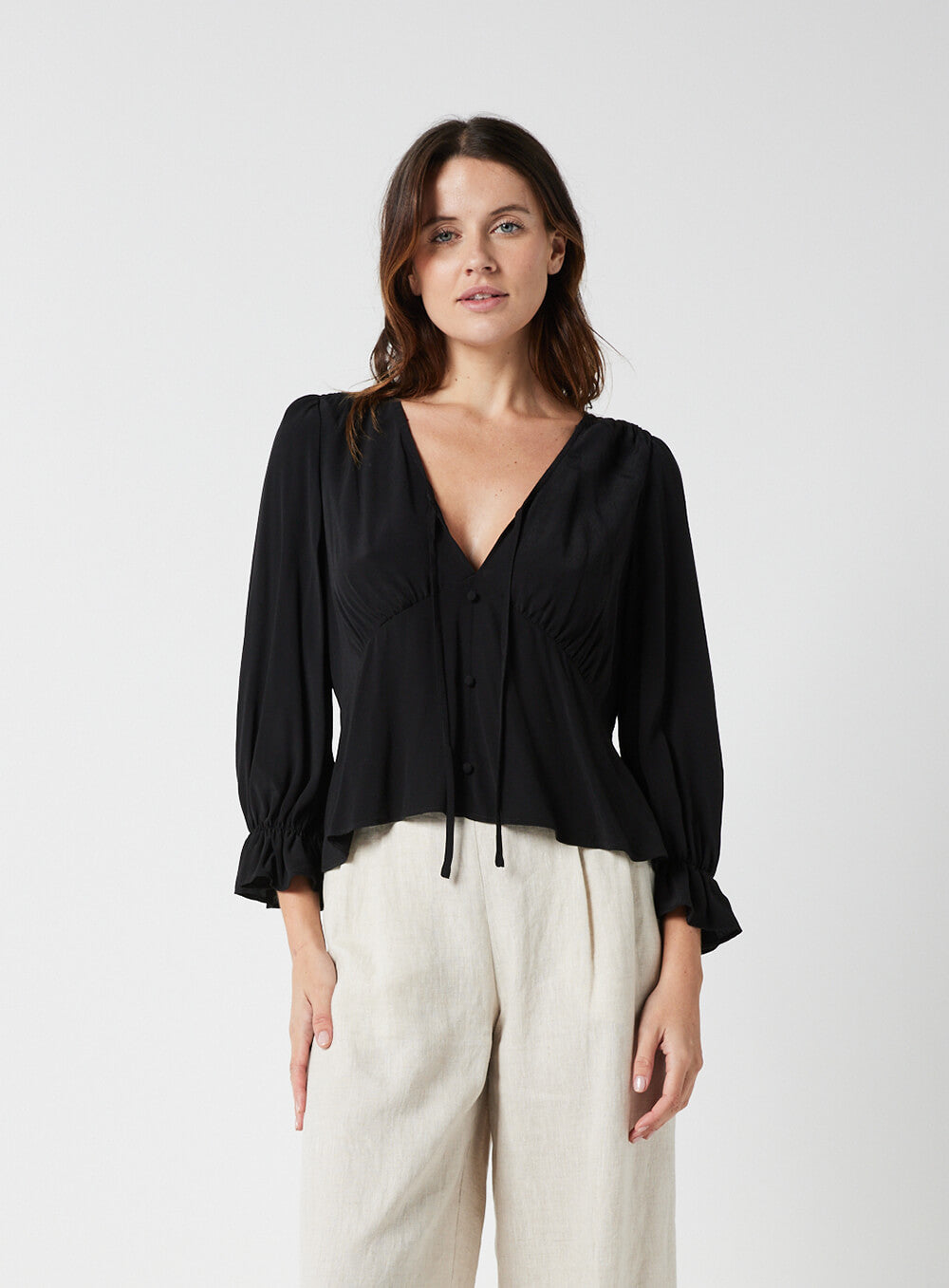 Beatrice Top-Black