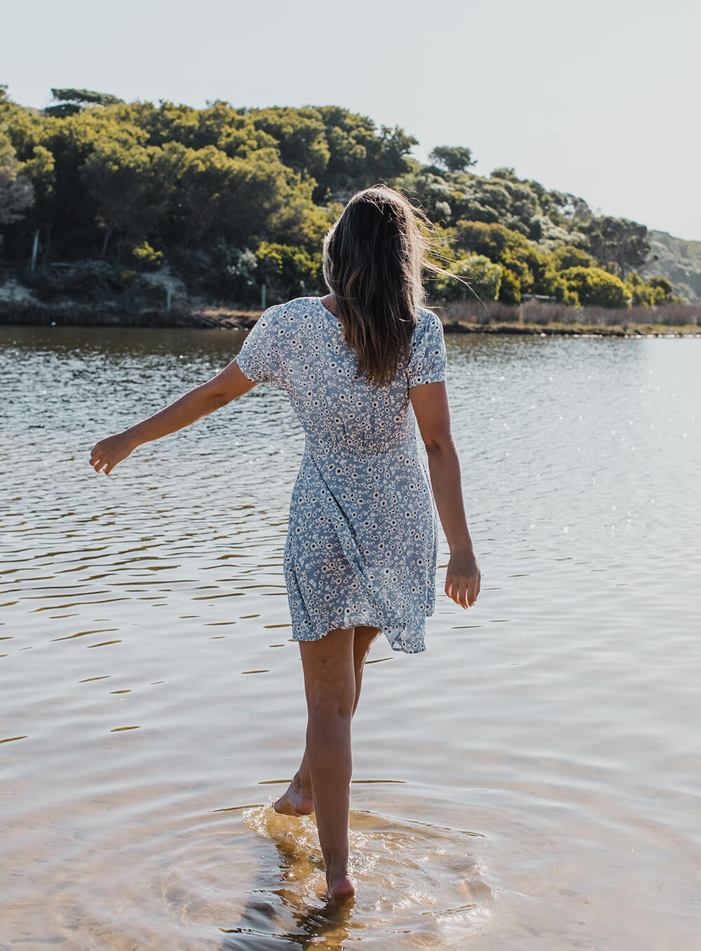 Claire Dress-BLUE