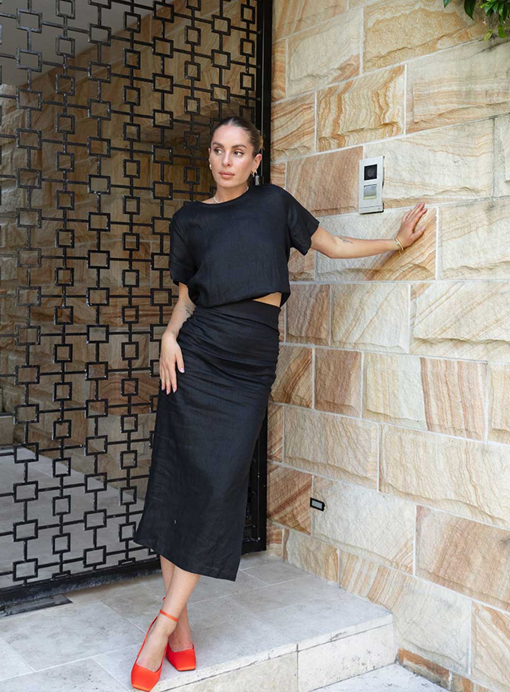 Esmae Skirt-Black