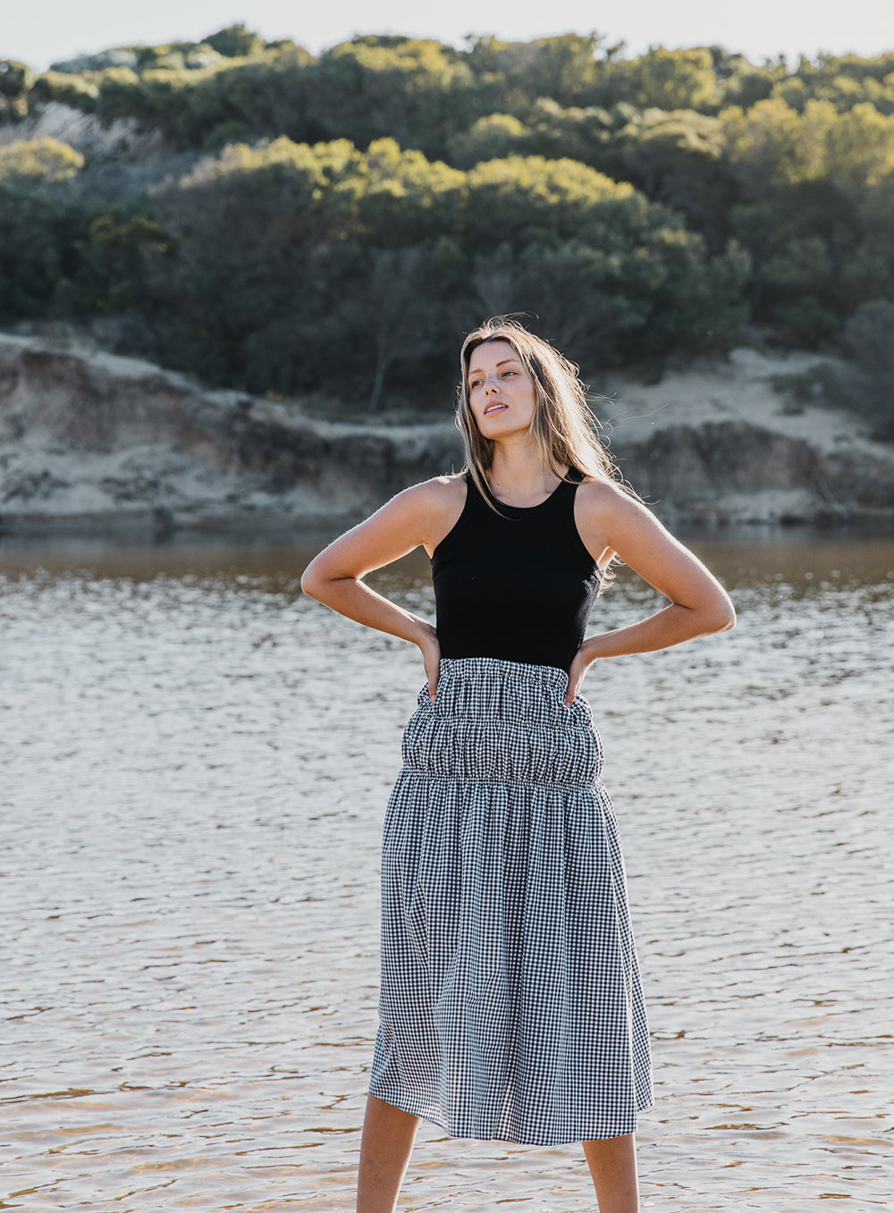 Hailey Skirt-Black