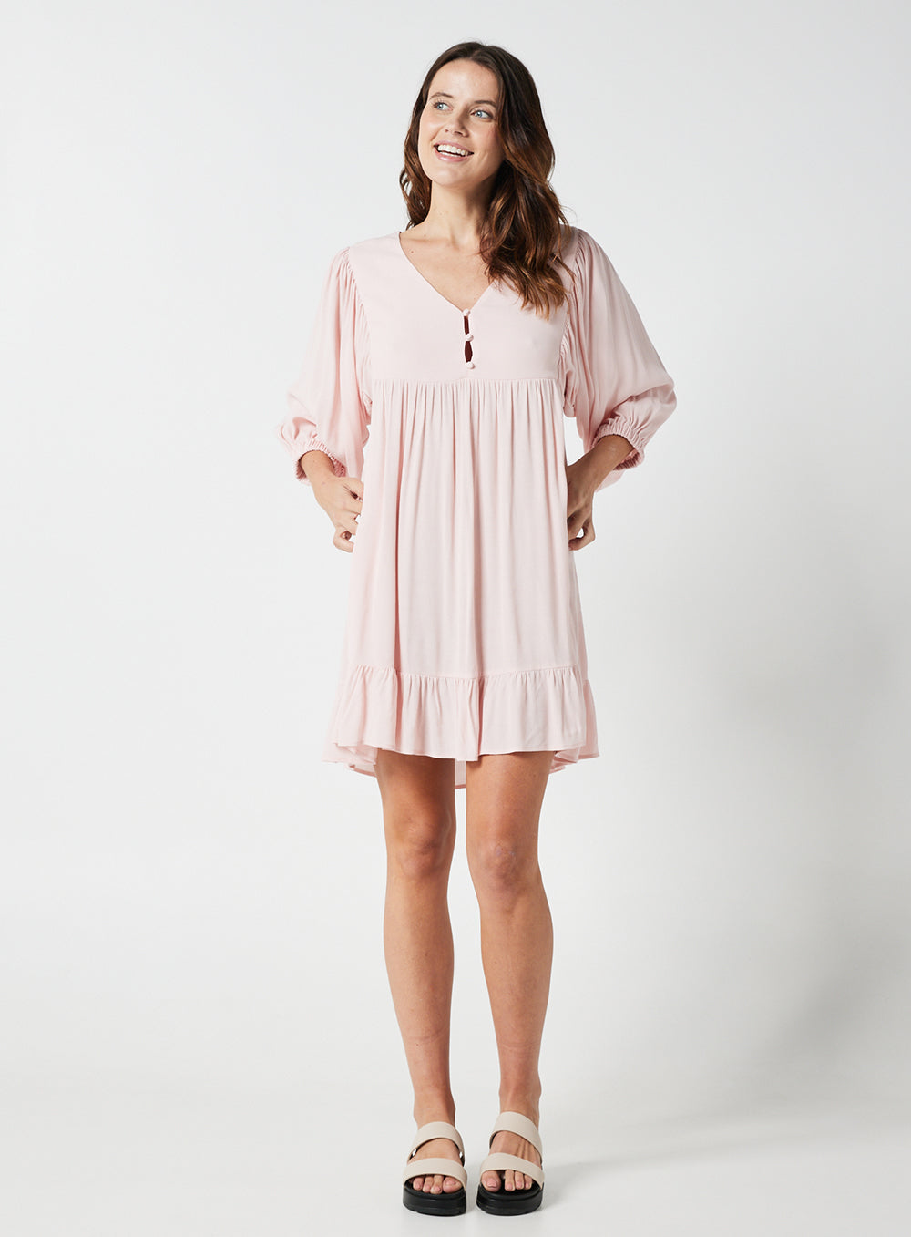 Josephine Dress-BLUSH