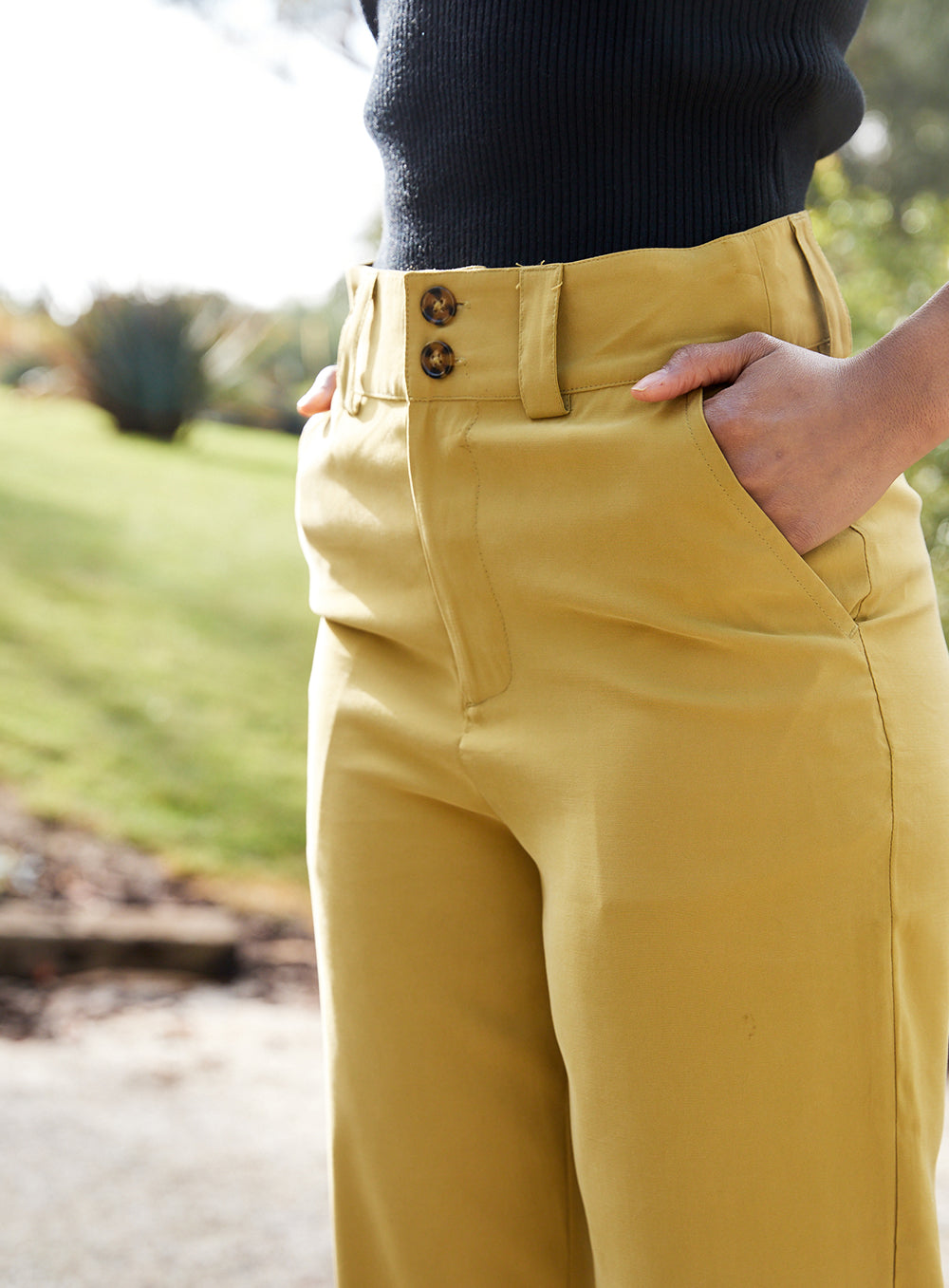 Keeley Pant-YELLOW