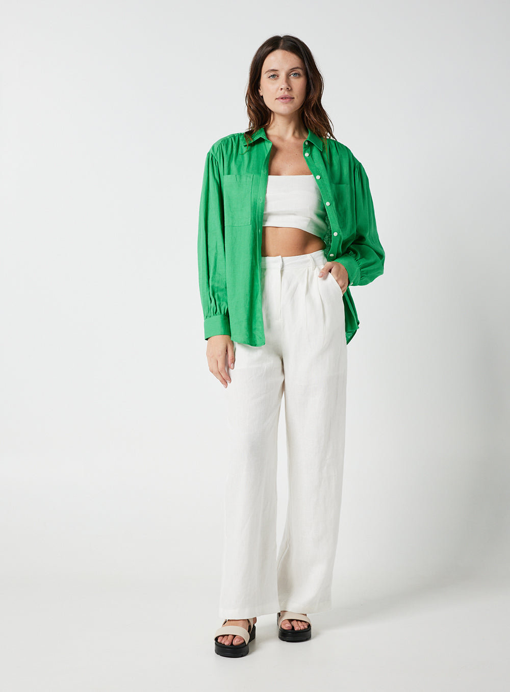 Luca Shirt-GREEN