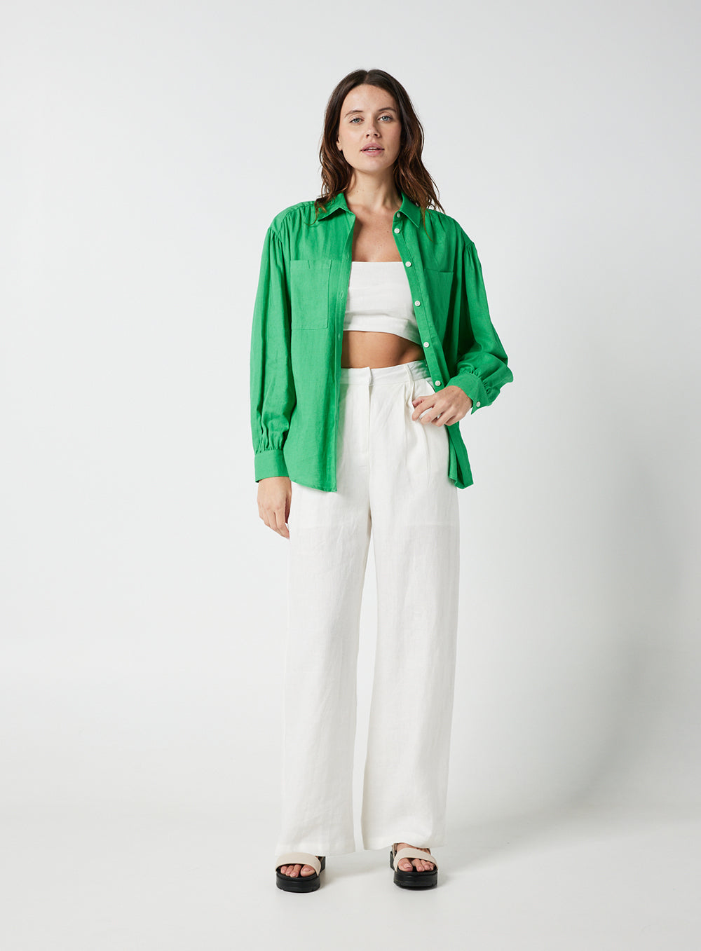 Luca Shirt-GREEN