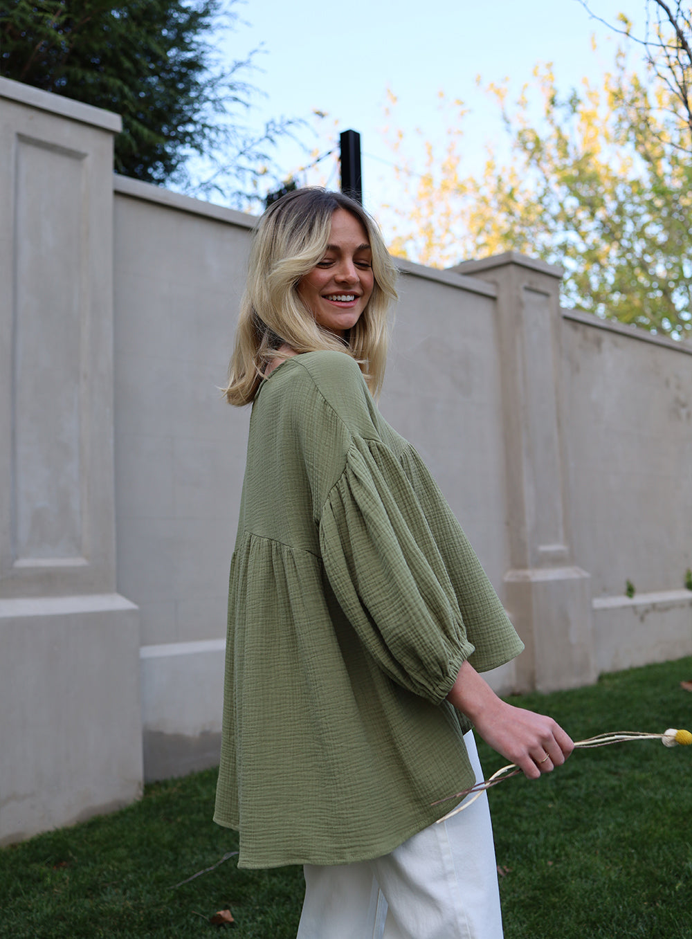 Luna Top-OLIVE