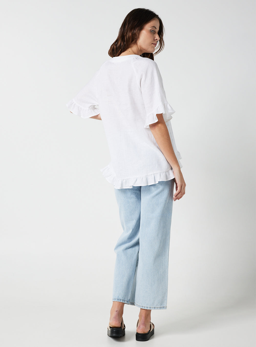 Mabel Top-White