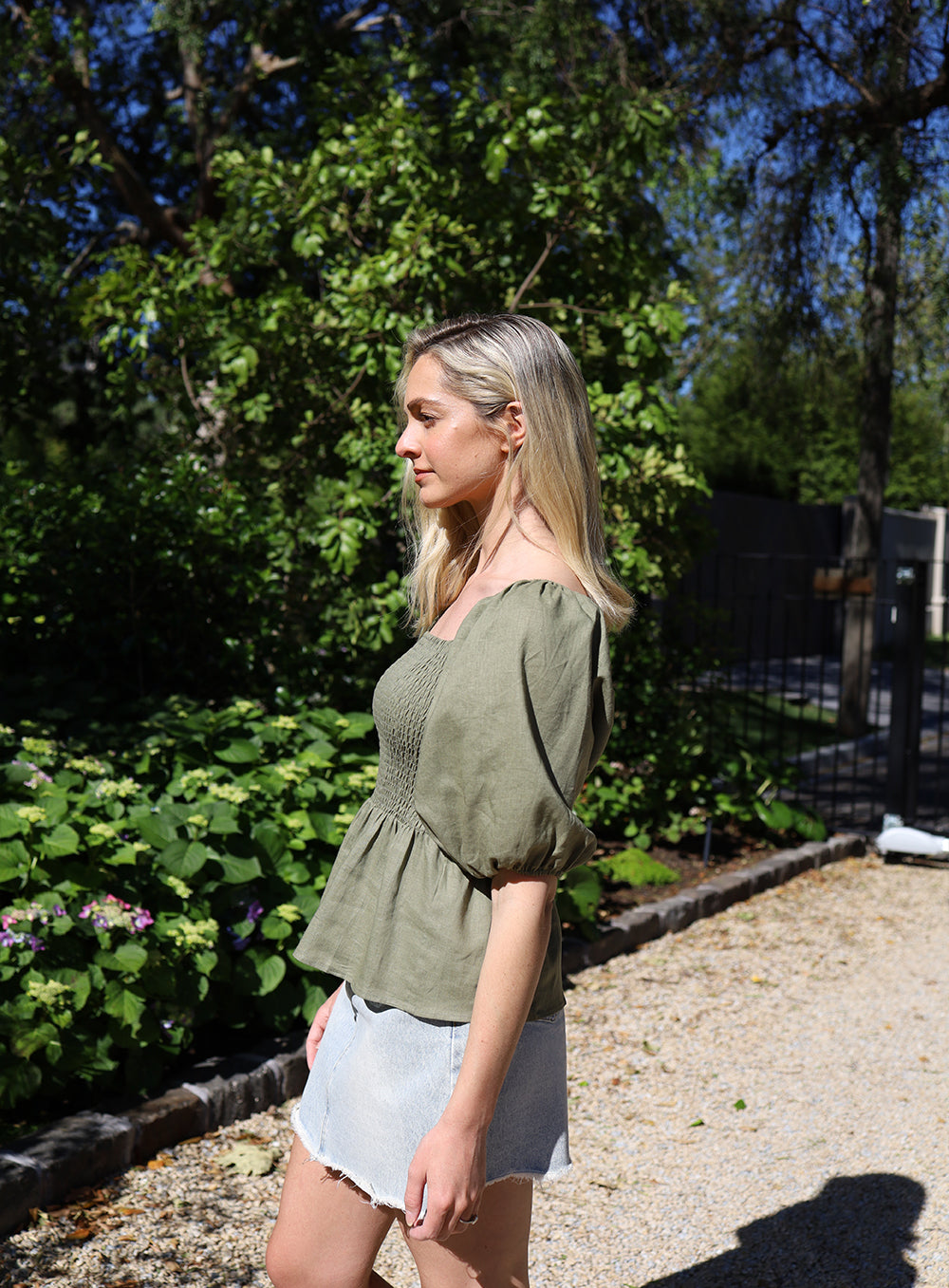 Madison Top-OLIVE