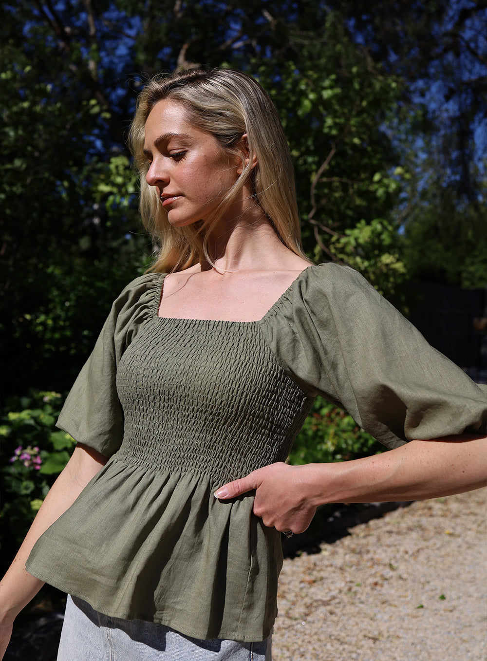 Madison Top-OLIVE
