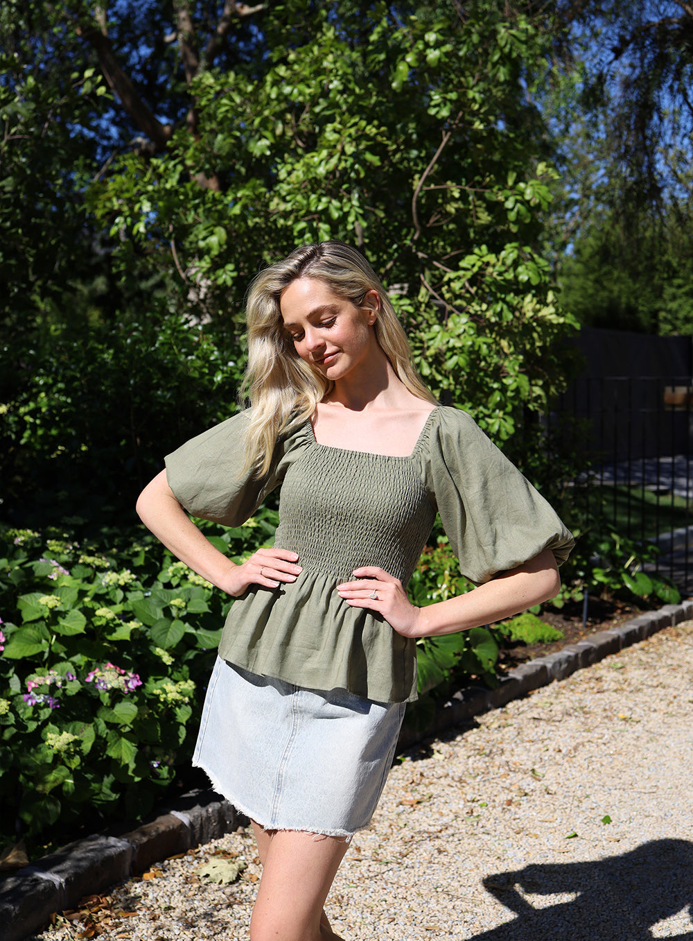 Madison Top-OLIVE