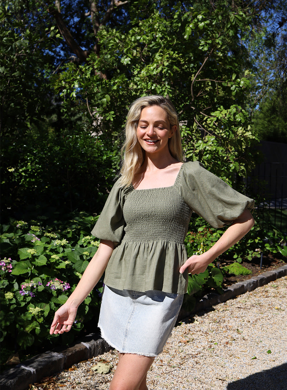 Madison Top-OLIVE