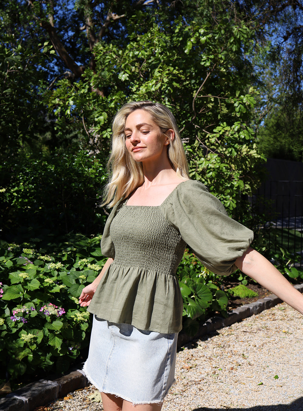 Madison Top-OLIVE