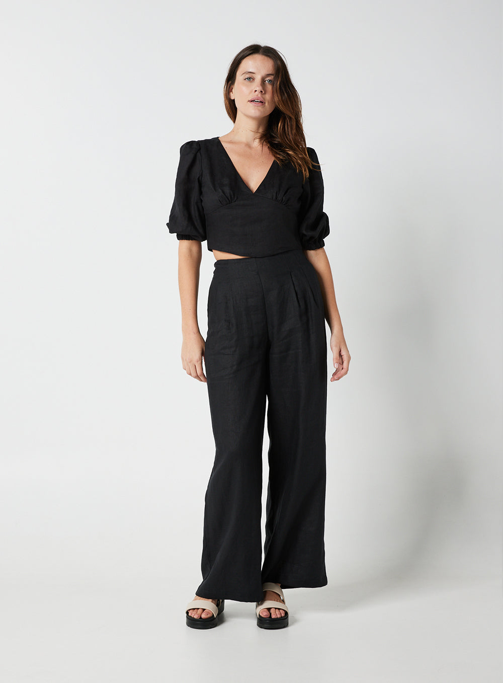 Ophelia Top-Black