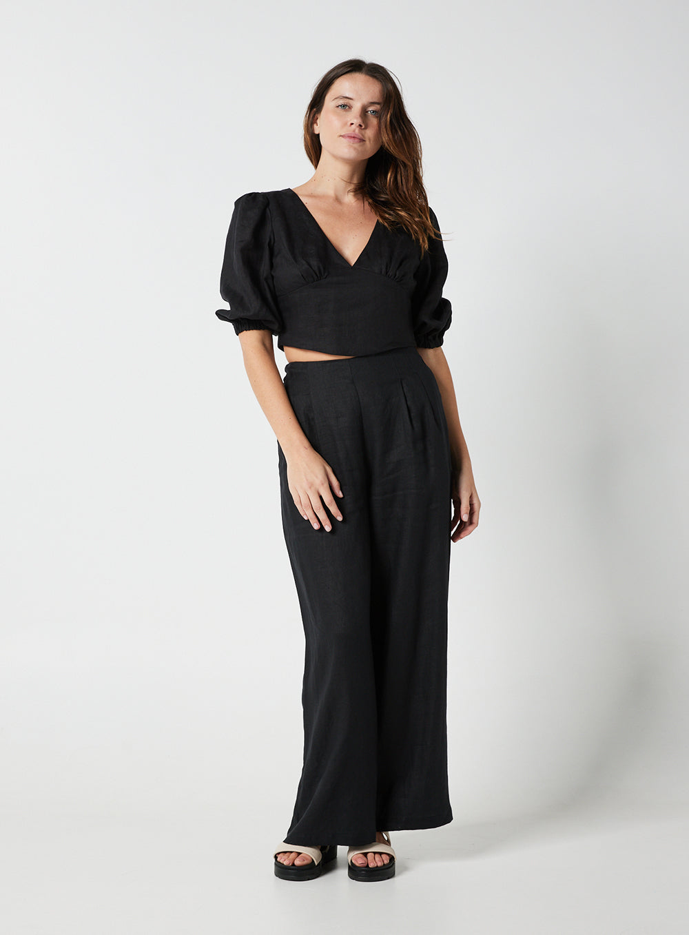 Ophelia Top-Black
