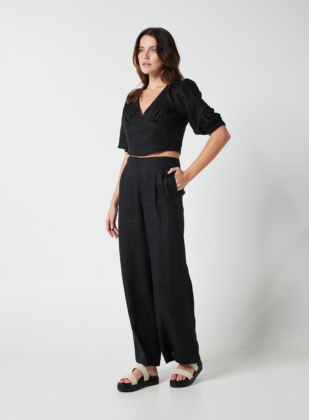 Ophelia Top-Black