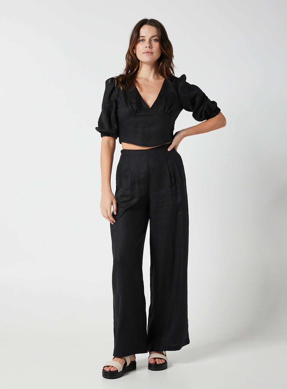 Ophelia Top-Black