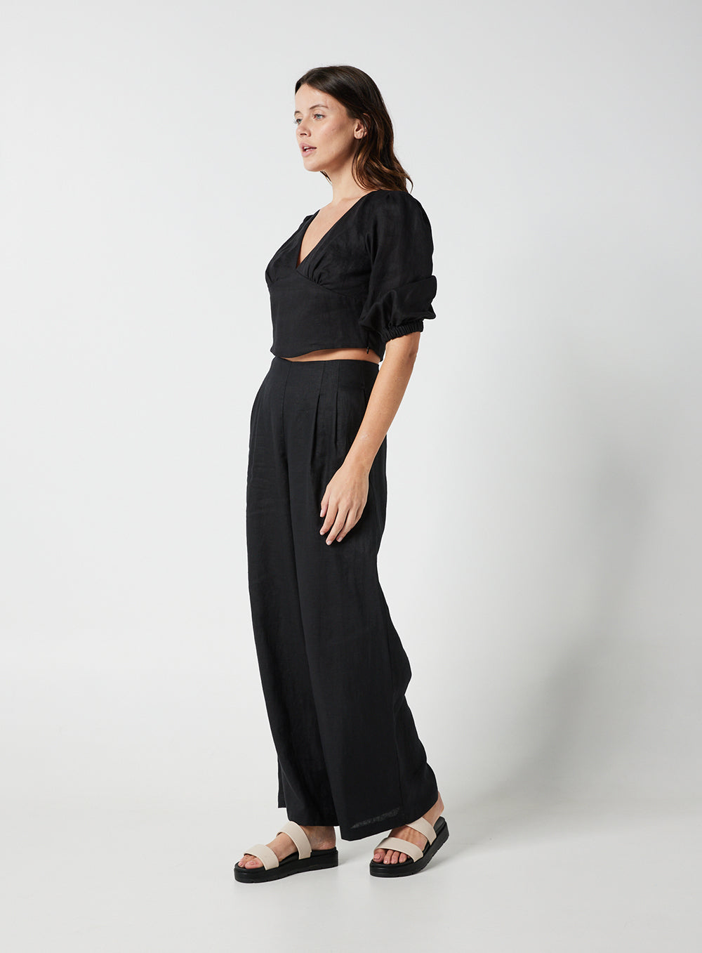 Ophelia Top-Black