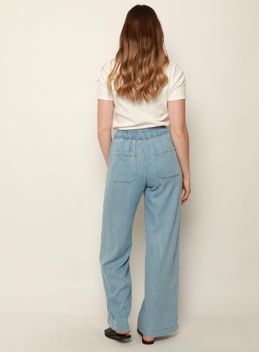 Fiona Wide Leg Pant-LIGHT BLUE