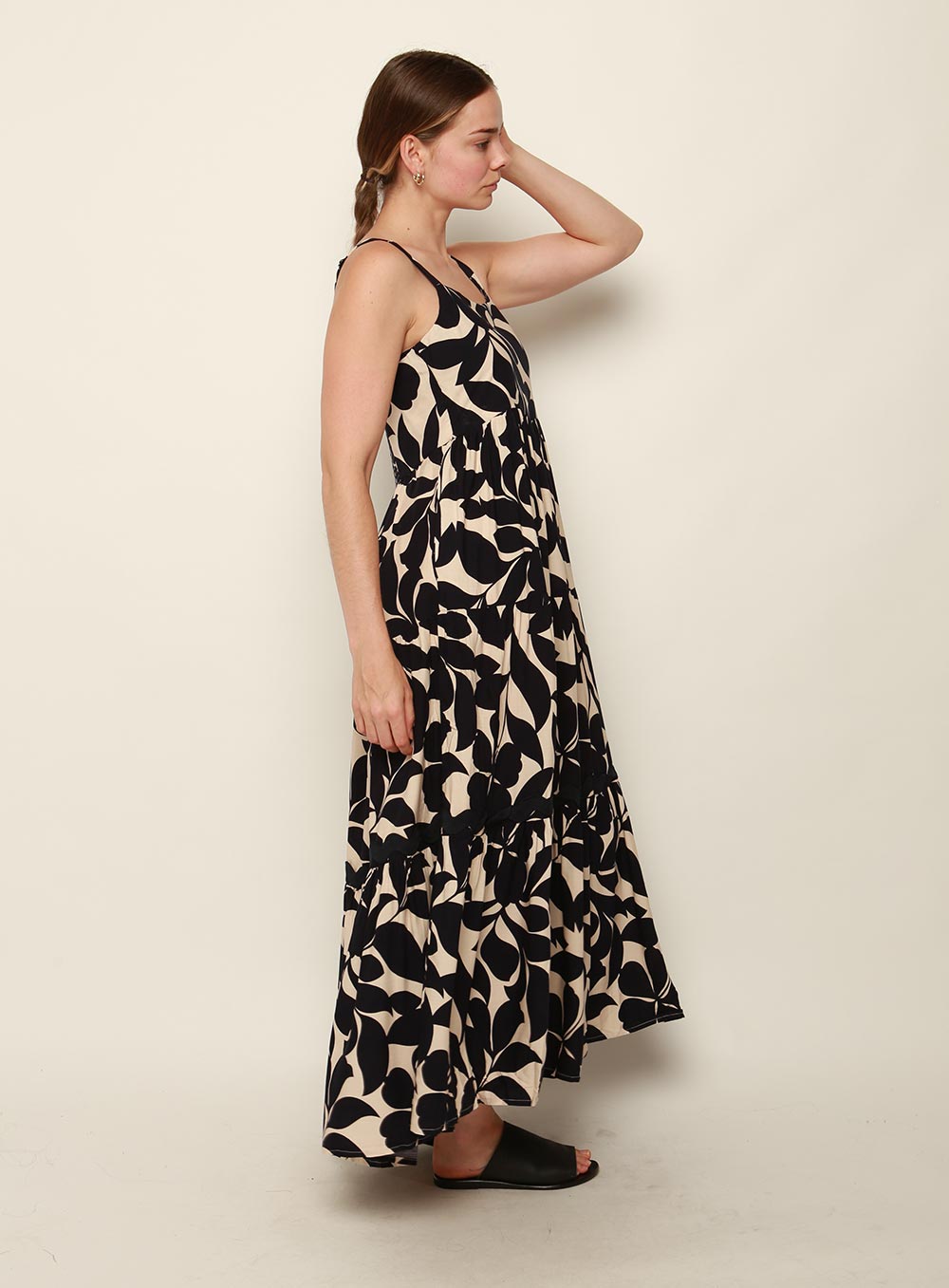 Libby Maxi Dress-NAVY