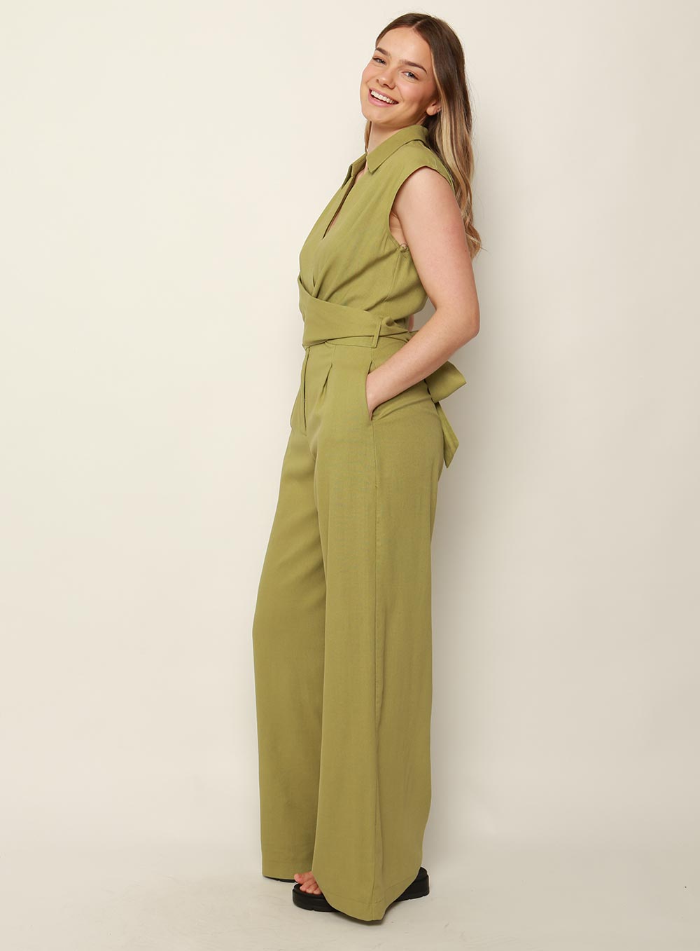 Sorento Jumpsuit-GREEN