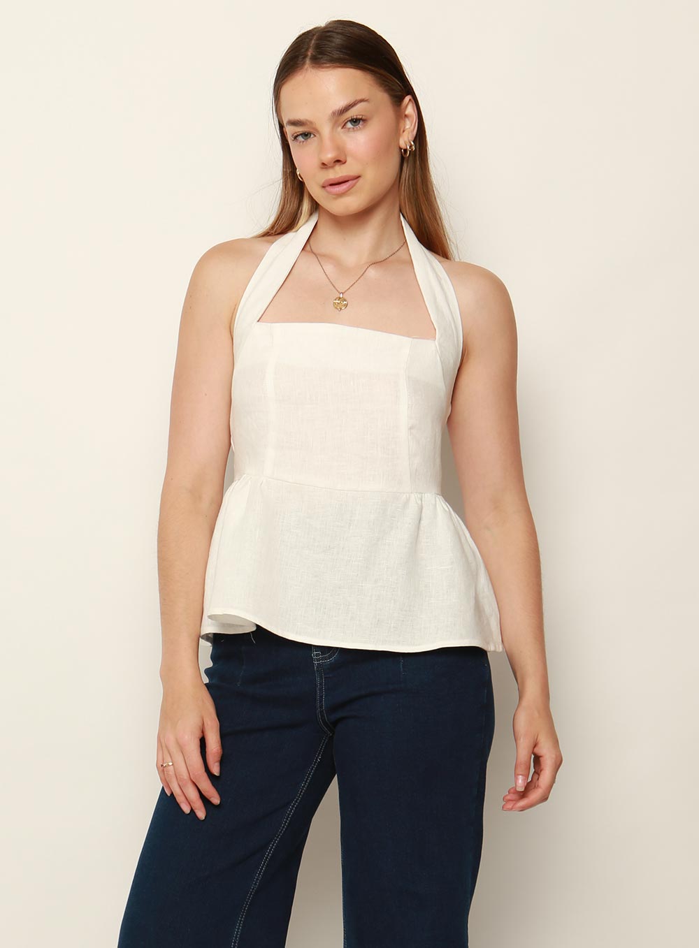 Tiffany Top-White