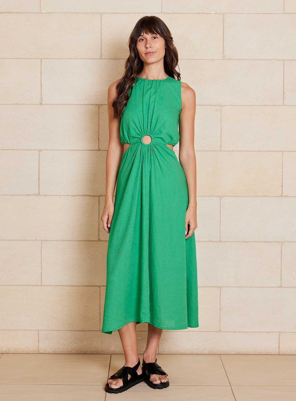 Bella Dress-GREEN