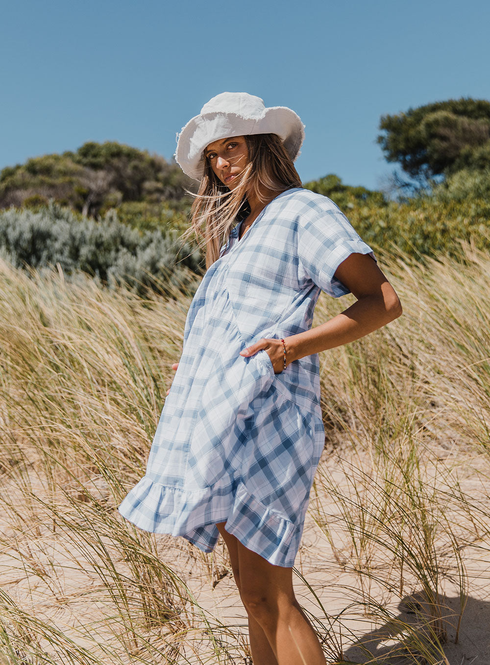 Daisy Dress-BLUE