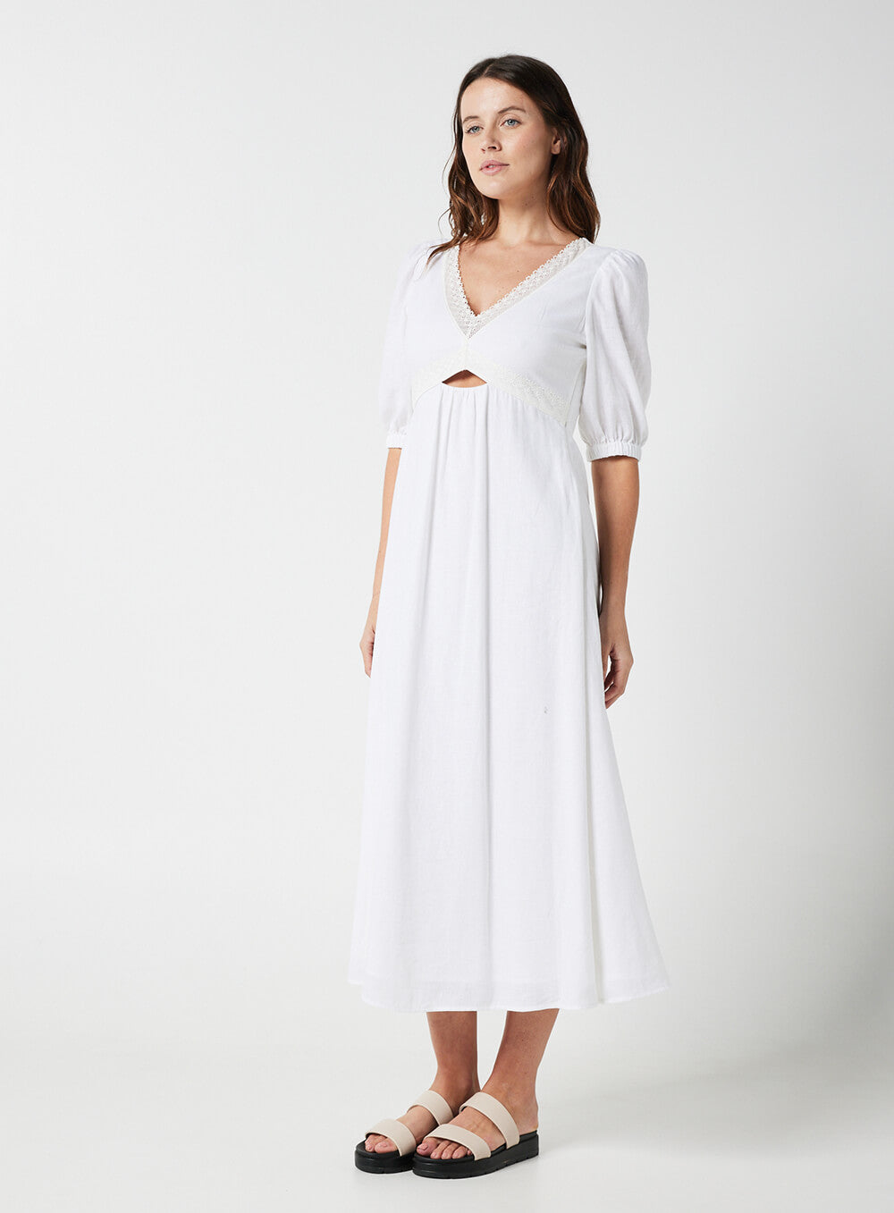 Esme Dress-White