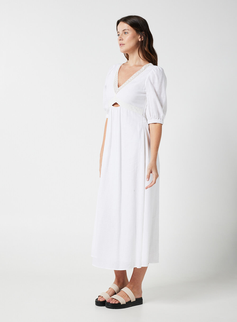 Esme Dress-White