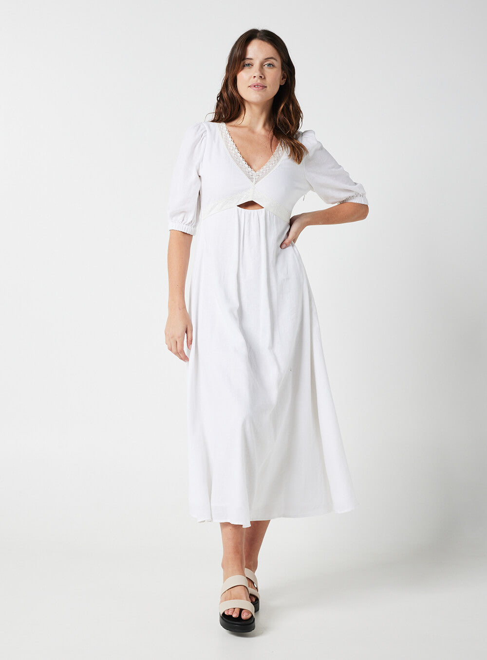 Esme Dress-White