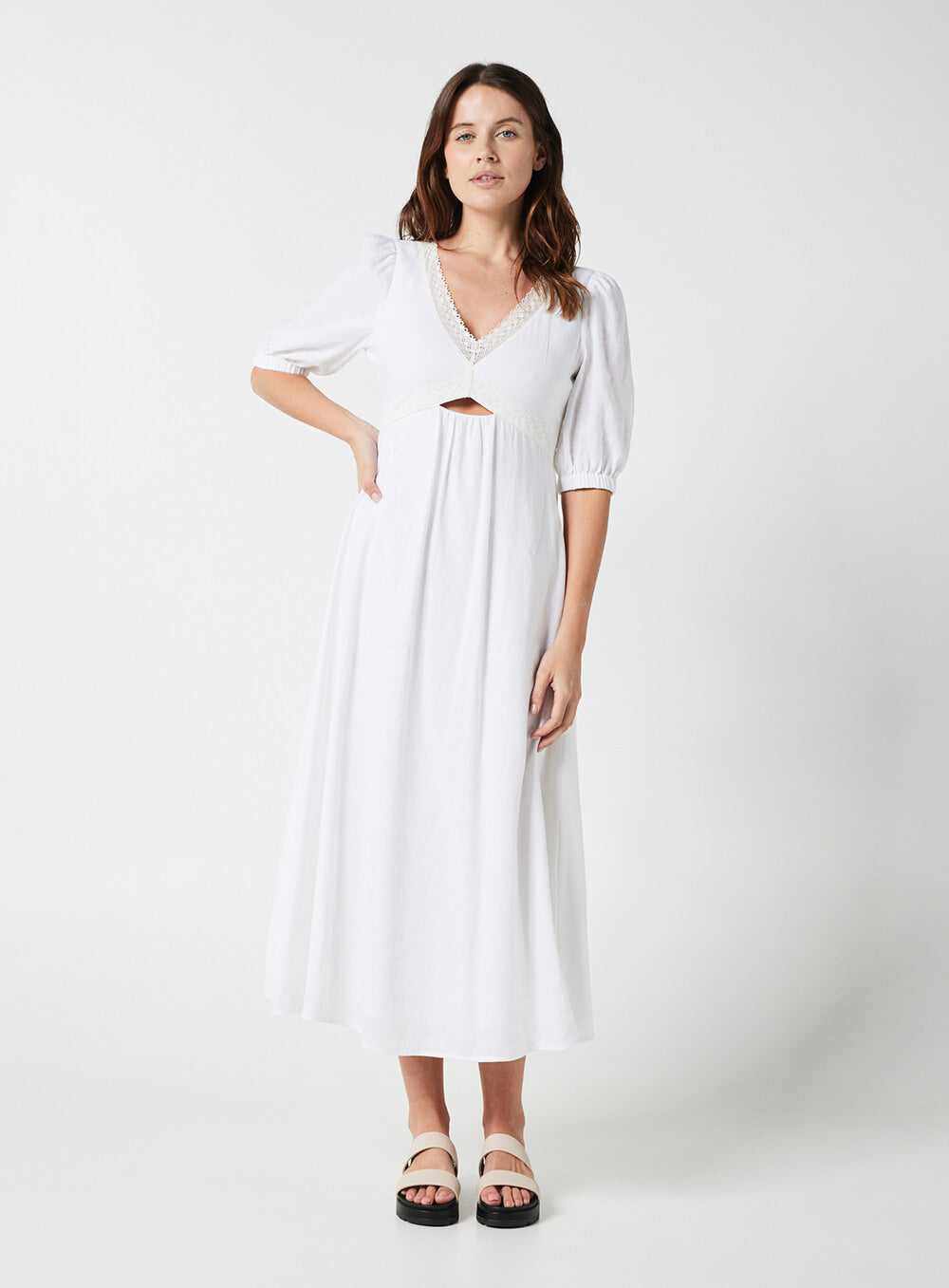 Esme Dress-White