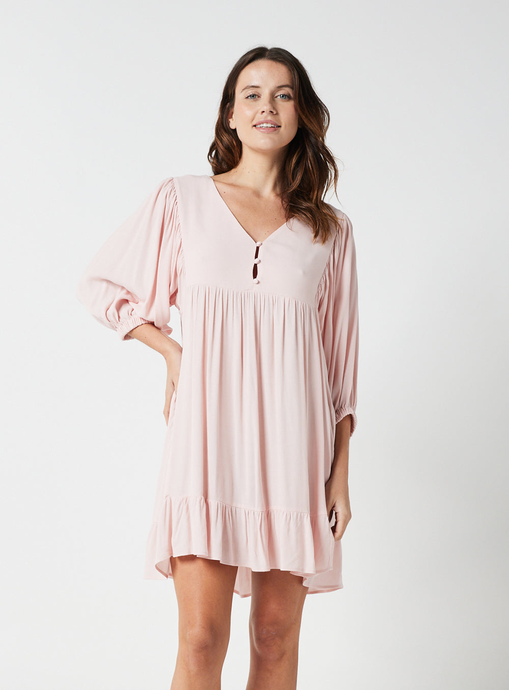 Josephine Dress-BLUSH