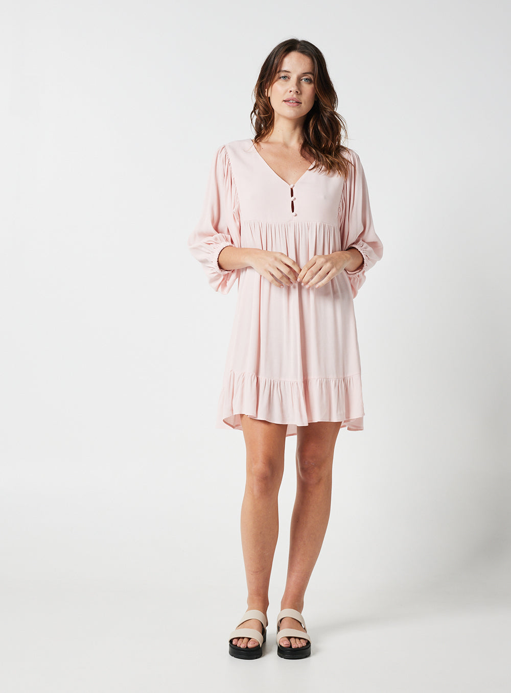 Josephine Dress-BLUSH