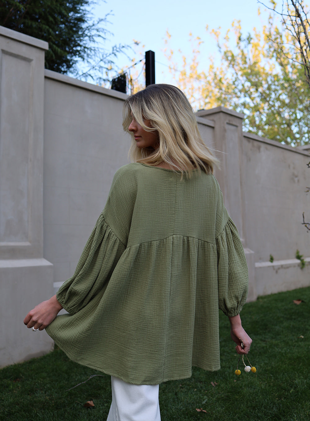 Luna Top-OLIVE