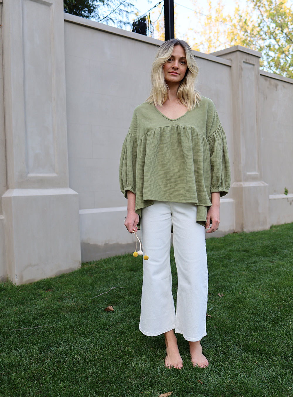 Luna Top-OLIVE