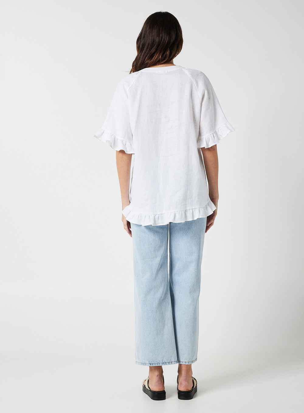 Mabel Top-White