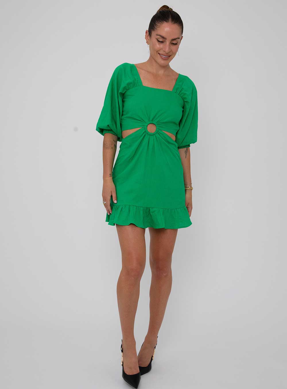 Rose Dress-GREEN